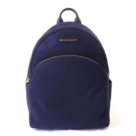 michael kors abbey medium nylon backpack blue one size|Amazon.com: Michael Kors Abbey Backpack.